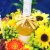 ワインとお花のセット父の日バージョン