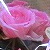 ピンクのバラの花束